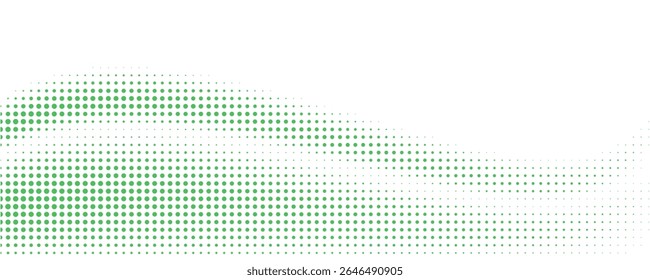 Light Blue, Green vector red banner with set of circles, dots. Donuts Background. Creative Design Template. Technological halftone illustration.
