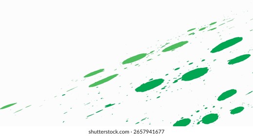 Azul claro, Anuncio rojo de Vector verde con conjunto de círculos, puntos. Plantilla de Diseño Creativo. Ilustración de semitono tecnológico. type3