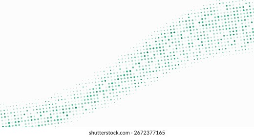 Azul claro, Anuncio rojo de Vector verde con conjunto de círculos, puntos. Donuts abstractos modernos
