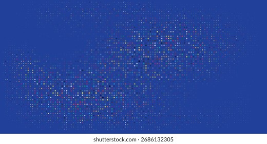 Azul claro, Anuncio rojo de Vector verde con conjunto de círculos, puntos. gradiente moderno