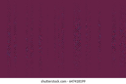 Light Blue, Green vector red pattern of geometric circles, shapes. Colorful mosaic banner. Geometric background with colored disks.