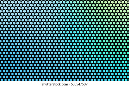 Light Blue, Green vector red pattern of geometric circles, shapes. Colorful mosaic banner. Geometric background with colored disks.