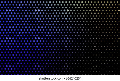 Light Blue, Green vector red pattern of geometric circles, shapes. Colorful mosaic banner. Geometric background with colored disks.