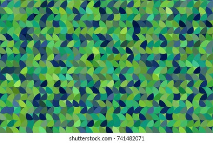 Light Blue, Green vector red banner with set of circles, dots. Donuts Background. Creative Design Template. Technological halftone illustration.