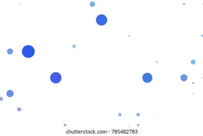 Light Blue, Green vector red pattern of geometric circles, shapes. Colorful mosaic banner. Geometric background with colored disks.