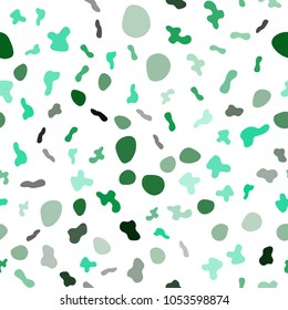 Light Blue, Green vector seamless pattern with bent lines. Colorful abstract illustration with gradient lines. Brand-new design for your ads, poster, banner.