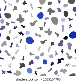 Light Blue, Green vector seamless template with bubble shapes. A vague circumflex abstract illustration with gradient. Marble design for your web site.