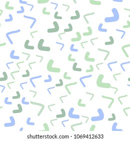 Light Blue, Green vector seamless  background with bubble shapes. A sample with blurred bubble shapes. A completely new template for your business design.