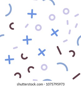 Light Blue, Green vector seamless pattern with abstract lines. Illustration with repetition of lines on white background. Pattern for design of window blinds, curtains.