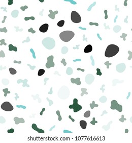 Light Blue, Green vector seamless pattern with bent lines. An elegant bright illustration with gradient. A completely new memphis design for your business.