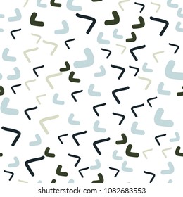Light Blue, Green vector seamless  template with bubble shapes. Shining crooked illustration in marble style. New composition for your brand book.