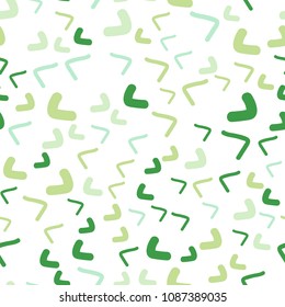 Light Blue, Green vector seamless  pattern with lamp shapes. Modern gradient abstract illustration with bandy lines. Marble style for your business design.