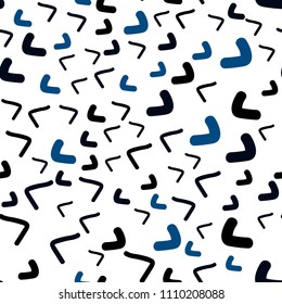 Light Blue, Green vector seamless  pattern with lines, ovals. Modern gradient abstract illustration with bandy lines. The best blurred design for your business.