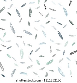 Light Blue, Green vector seamless backdrop with dots. Beautiful colored illustration with blurred circles in nature style. Beautiful design for your business advert.