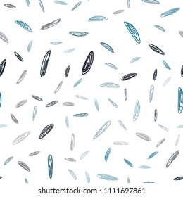 Light Blue, Green vector seamless layout with circle shapes. Abstract illustration with colored bubbles in nature style. New design for ad, poster, banner of your website.