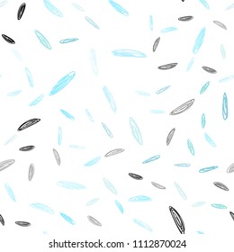 Light Blue, Green vector seamless template with circles. Beautiful colored illustration with blurred circles in nature style. Pattern can be used for beautiful websites.