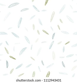Light Blue, Green vector seamless background with bubbles. Blurred decorative design in abstract style with bubbles. Pattern can be used for ads, leaflets.