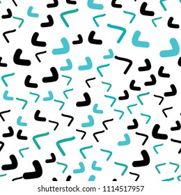 Light Blue, Green vector seamless  template with lava shapes. Glitter abstract illustration with wry lines. Marble design for your web site.