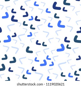 Light Blue, Green vector seamless  pattern with liquid shapes. An elegant bright illustration with gradient. New composition for your brand book.