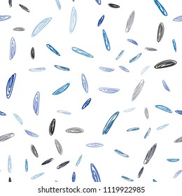 Light Blue, Green vector seamless layout with circle shapes. Blurred bubbles on abstract background with colorful gradient. Beautiful design for your business advert.