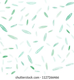 Light Blue, Green vector seamless texture with disks. Illustration with set of shining colorful abstract circles. Pattern can be used for futuristic ad, booklets.