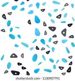 Light Blue, Green vector seamless background with triangles, circles. Abstract gradient illustration with circles, triangles. Pattern for busines ad, booklets, leaflets