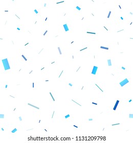 Light Blue, Green vector seamless pattern in square style. Decorative design in abstract style with rectangles. Smart design for your business advert.