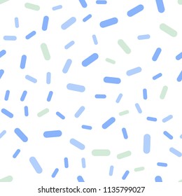 Light Blue, Green vector seamless background with straight lines. Glitter abstract illustration with colored sticks. Pattern for your busines websites.