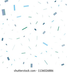 Light Blue, Green vector seamless cover in polygonal style. Glitter abstract illustration with rectangular shapes. Modern template for your landing page.