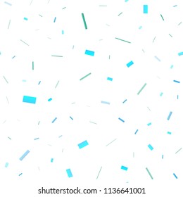 Light Blue, Green vector seamless backdrop with rectangles, squares. Abstract gradient illustration with rectangles. Modern template for your landing page.