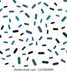 Light Blue, Green vector seamless texture with colored lines. Decorative shining illustration with lines on abstract template. Smart design for your business advert.