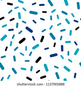 Light Blue, Green vector seamless cover with stright stripes. Shining colored illustration with sharp stripes. Best design for your ad, poster, banner.