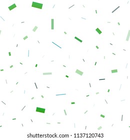 Light Blue, Green vector seamless backdrop with rectangles, squares. Abstract gradient illustration with rectangles. Smart design for your business advert.