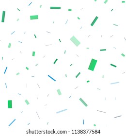 Light Blue, Green vector seamless layout with lines, rectangles. Modern abstract illustration with colorful rectangles. Smart design for your business advert.