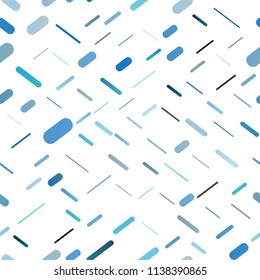 Light Blue, Green vector seamless template with repeated sticks. Blurred decorative design in simple style with lines. The pattern can be used for websites.