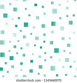 Light Blue, Green vector seamless cover in polygonal style. Modern abstract illustration with colorful rectangles. The template can be used as a background.