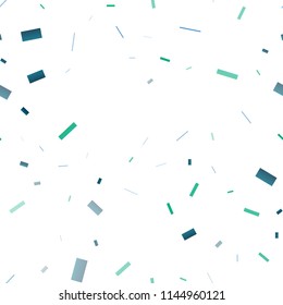 Light Blue, Green vector seamless backdrop with rectangles, squares. Rectangles on abstract background with colorful gradient. Modern template for your landing page.