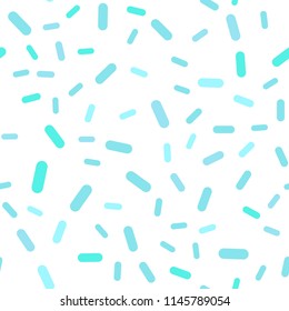 Light Blue, Green vector seamless texture with colored lines. Glitter abstract illustration with colored sticks. The pattern for ad, booklets, leaflets.