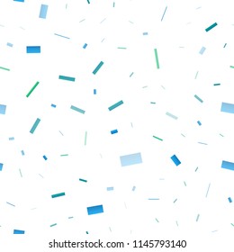 Light Blue, Green vector seamless layout with lines, rectangles. Glitter abstract illustration with rectangular shapes. Modern template for your landing page.