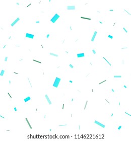 Light Blue, Green vector seamless background with rectangles. Modern abstract illustration with colorful rectangles. Smart design for your business advert.