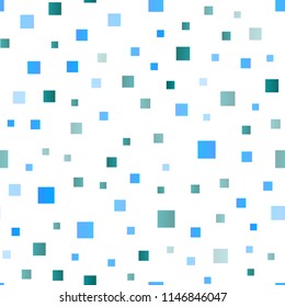 Light Blue, Green vector seamless cover in polygonal style. Decorative design in abstract style with rectangles. Pattern for busines ad, booklets, leaflets