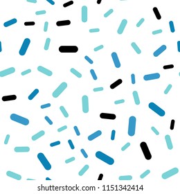 Light Blue, Green vector seamless pattern with sharp lines. Blurred decorative design in simple style with lines. Smart design for your business advert.