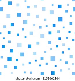 Light Blue, Green vector seamless backdrop with rectangles, squares. Abstract gradient illustration with rectangles. Pattern for commercials.