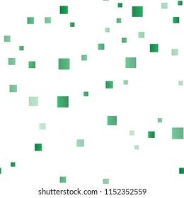 Light Blue, Green vector seamless background with rectangles. Rectangles on abstract background with colorful gradient. Smart design for your business advert.