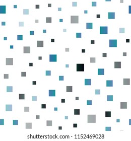 Light Blue, Green vector seamless texture in rectangular style. Modern abstract illustration with colorful rectangles. Pattern can be used for websites.