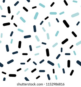 Light Blue, Green vector seamless layout with flat lines. Shining colored illustration with sharp stripes. Pattern for your busines websites.