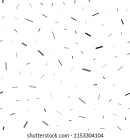 Light Blue, Green vector seamless texture with colored lines. Modern geometrical abstract illustration with staves. Smart design for your business advert.