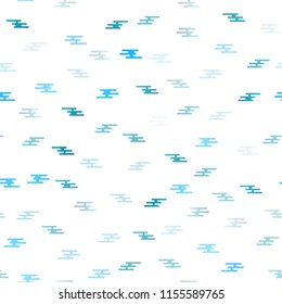 Light Blue, Green vector seamless texture with colored lines. Decorative shining illustration with lines on abstract template. The pattern can be used for busines ad, booklets, leaflets