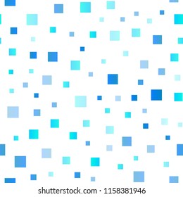 Light Blue, Green vector seamless template with crystals, rectangles. Rectangles on abstract background with colorful gradient. The template can be used as a background.