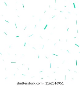 Light Blue, Green vector seamless pattern with narrow lines. Modern geometrical abstract illustration with staves. The pattern can be used for websites.
